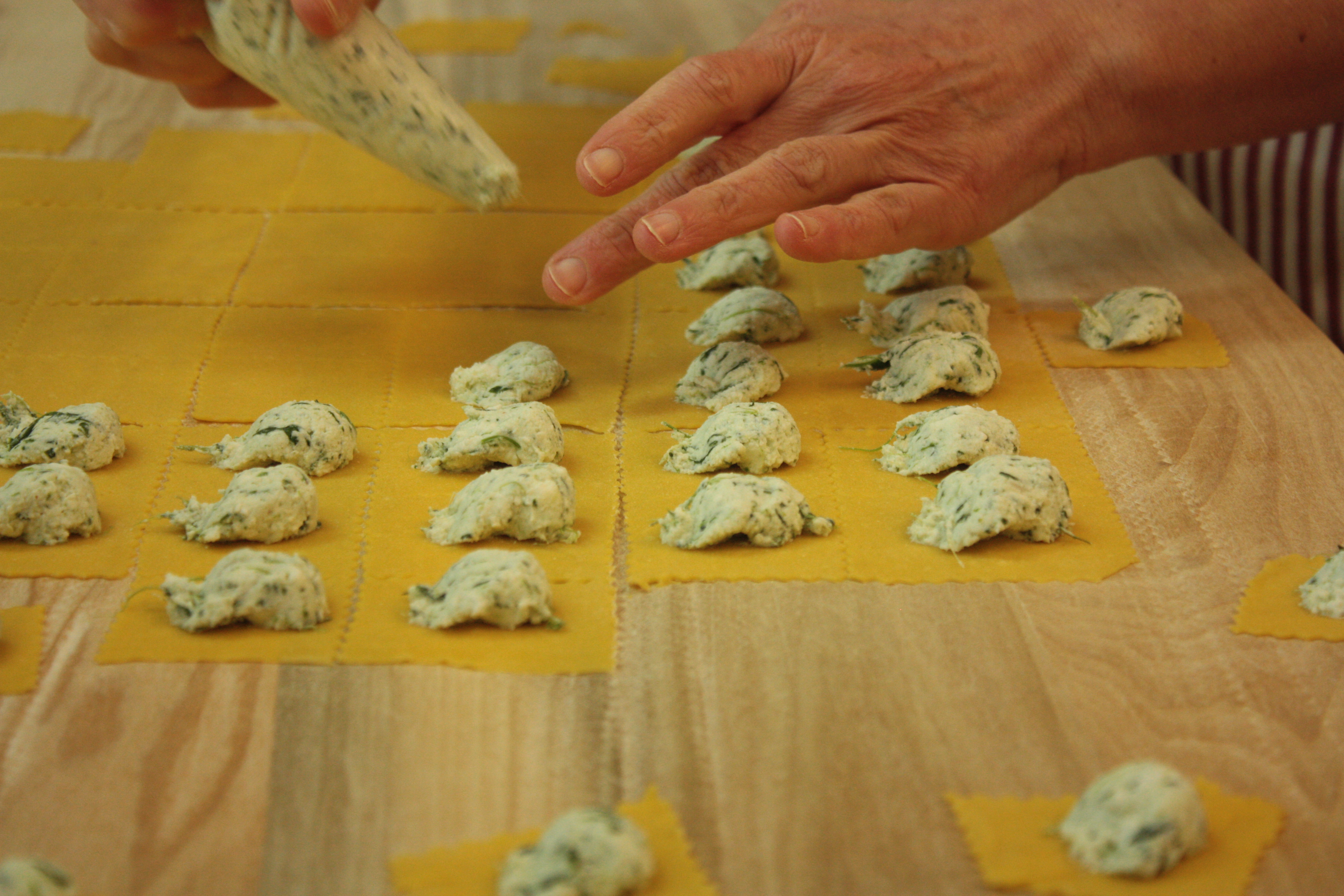 ripieno ricotta e spinaci